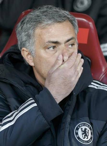 Mourinho concentrato. Action Images